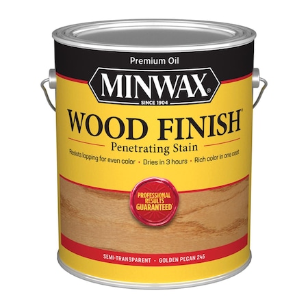 Wood Finish Semi-Transparent Golden Pecan Oil-Based Penetrating Stain 1 Gal